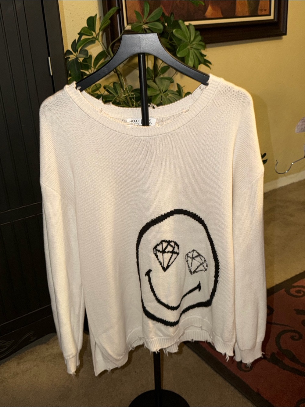 LOGO Lori Goldstein x SmileyWorld Special Edition Sweater